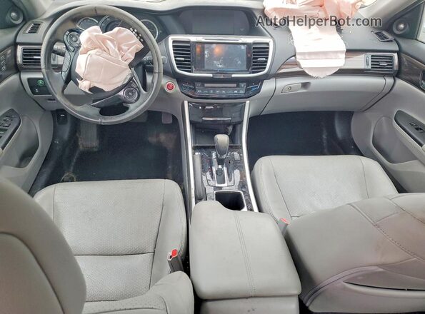1HGCR2F86GA128468 2016 HONDA ACCORD Silver Առջևի վահանակի տեսք