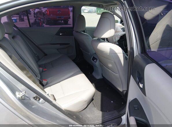 1HGCR2F86GA163916 2016 HONDA ACCORD Silver Widok naklejki z numerem VIN