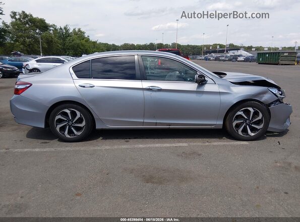 1HGCR2F86GA163916 2016 HONDA ACCORD Silver Widok wnętrza z tyłu