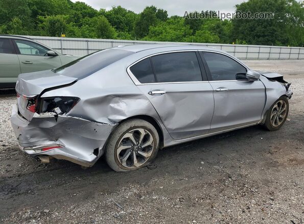 1HGCR2F87HA250144 2017 HONDA ACCORD Silver Հետևի աջ