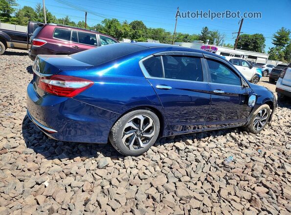 1HGCR2F88HA031872 2017 HONDA ACCORD Синий 