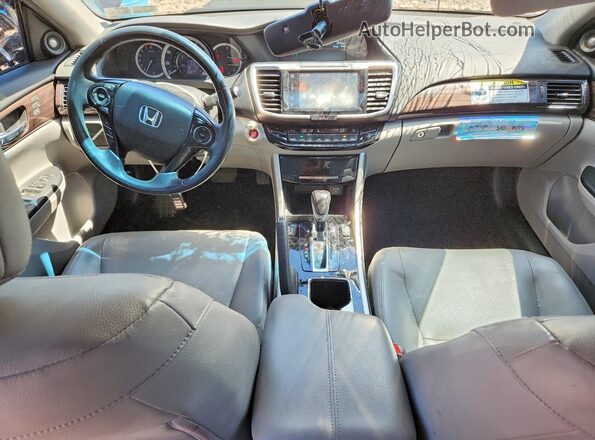 1HGCR2F88HA031872 2017 HONDA ACCORD Синий 