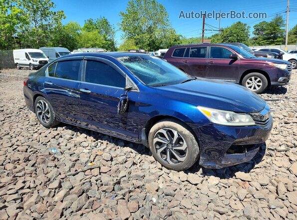 1HGCR2F88HA031872 2017 HONDA ACCORD Синий 