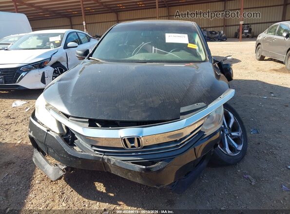 1HGCR2F88HA225527 2017 HONDA ACCORD Black Դիմացի տեսք