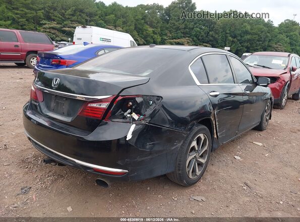 1HGCR2F88HA225527 2017 HONDA ACCORD Black Հետևի աջ