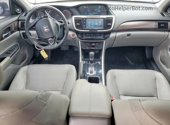1HGCR2F89GA195159 2016 HONDA ACCORD Gray 