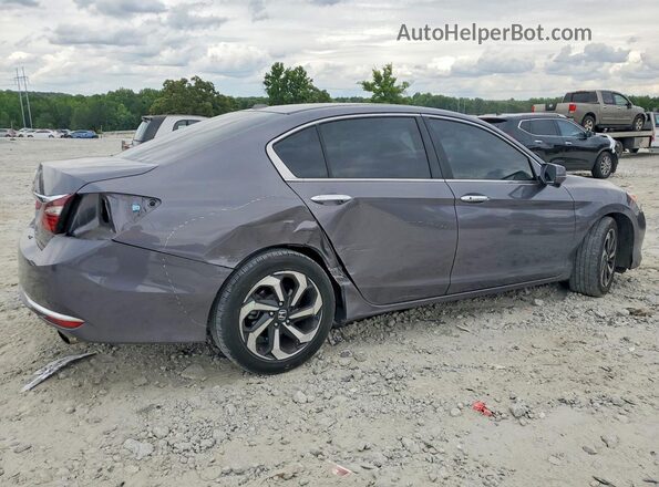 1HGCR2F89GA195159 2016 HONDA ACCORD Gray 