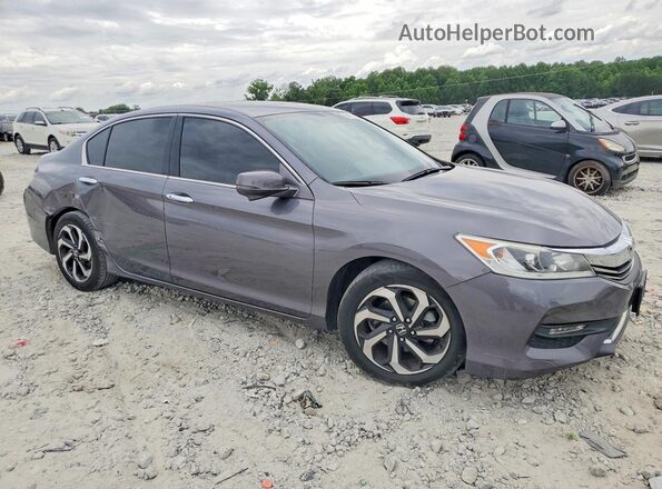 1HGCR2F89GA195159 2016 HONDA ACCORD Gray 