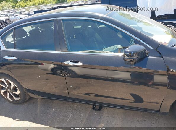 1HGCR2F89GA233750 2016 HONDA ACCORD Black Widok wnętrza 360 stopni