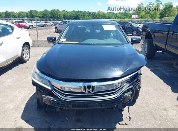 1HGCR2F89GA233750 2016 HONDA ACCORD Black Widok wnętrza z tyłu