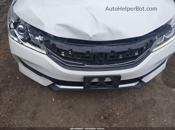 1HGCR2F89HA164477 2017 HONDA ACCORD White წინა ხედი