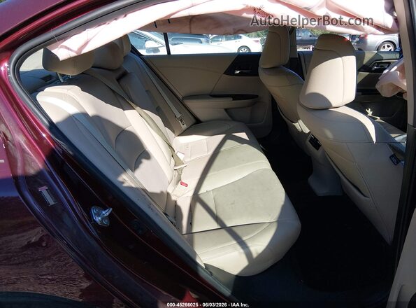 1HGCR2F89HA292315 2017 HONDA ACCORD Red Vista de la etiqueta del VIN