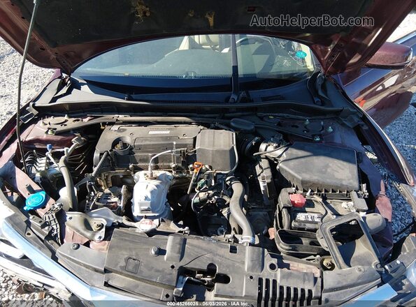 1HGCR2F89HA292315 2017 HONDA ACCORD Red Vista trasera