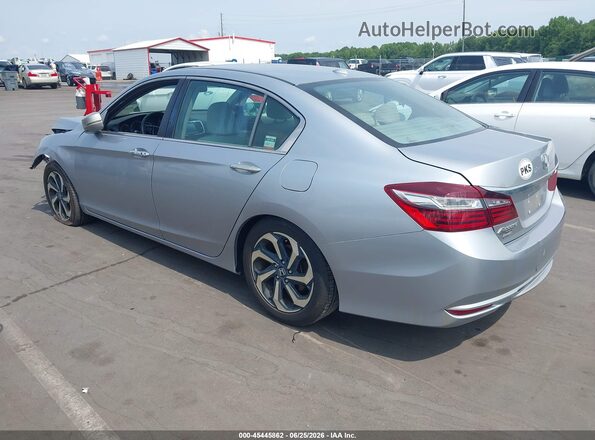 1HGCR2F8XHA110721 2017 HONDA ACCORD Gray Trasero izquierdo