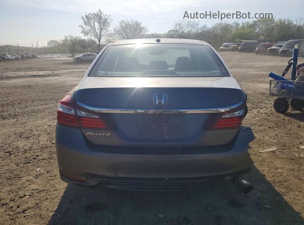 1HGCR2F91GA149592 2016 HONDA ACCORD Gray 