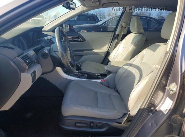 1HGCR2F91GA149592 2016 HONDA ACCORD Gray 