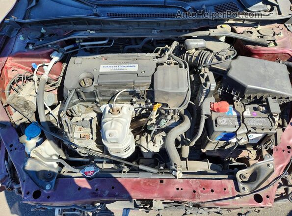 1HGCR2F92GA030207 2016 HONDA ACCORD Burgundy 