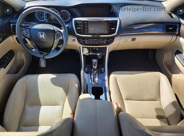1HGCR2F92GA030207 2016 HONDA ACCORD Burgundy 
