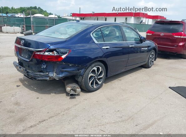 1HGCR2F92GA086311 2016 HONDA ACCORD Blue Tył prawy