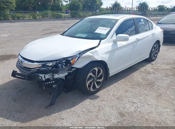 1HGCR2F94HA062240 2017 HONDA ACCORD White Передня ліва чверть
