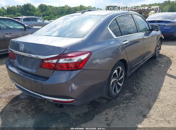 1HGCR2F97GA125944 2016 HONDA ACCORD Gray უკანა მარჯვენა
