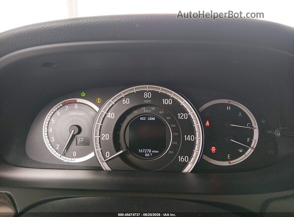 1HGCR2F98GA158791 2016 HONDA ACCORD Silver უკანა სავარძლების ხედი