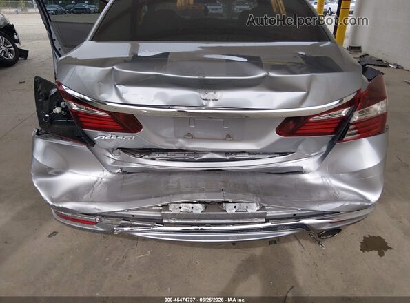 1HGCR2F98GA158791 2016 HONDA ACCORD Silver წინა ხედი