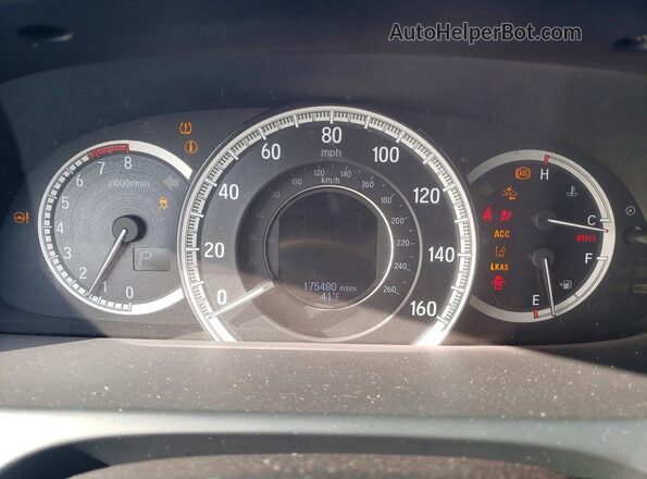 1HGCR2F98HA282951 2017 HONDA ACCORD Maroon Սարքավորումների վահանակի տեսք