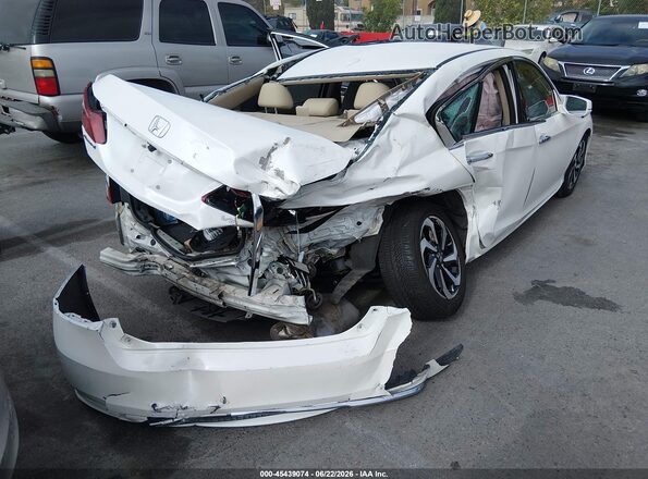 1HGCR3F03GA004660 2016 HONDA ACCORD Белый Вид спереди