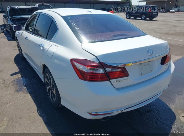 1HGCR3F03GA010958 2016 HONDA ACCORD Белый Задняя левая четверть