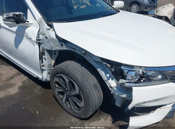 1HGCR3F03GA010958 2016 HONDA ACCORD Белый Вид спереди