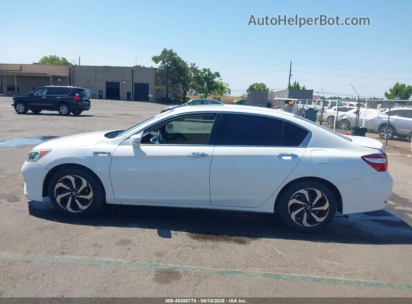1HGCR3F03GA010958 2016 HONDA ACCORD Белый Панорамный вид салона 360°