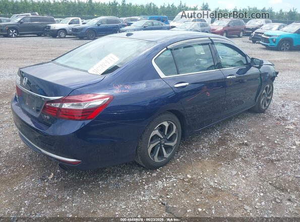 1HGCR3F07HA043852 2017 HONDA ACCORD Blue Tył prawy