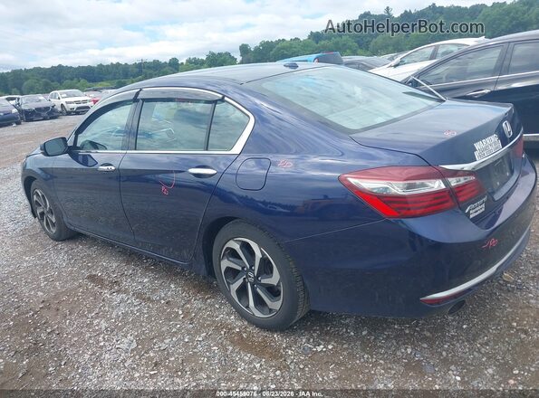 1HGCR3F07HA043852 2017 HONDA ACCORD Blue Tył lewy