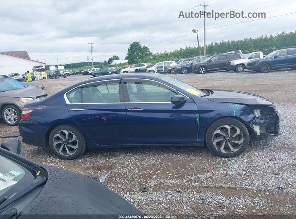 1HGCR3F07HA043852 2017 HONDA ACCORD Blue Widok wnętrza z tyłu