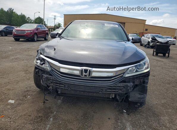 1HGCR3F81GA002895 2016 HONDA ACCORD Gray წინა ხედი