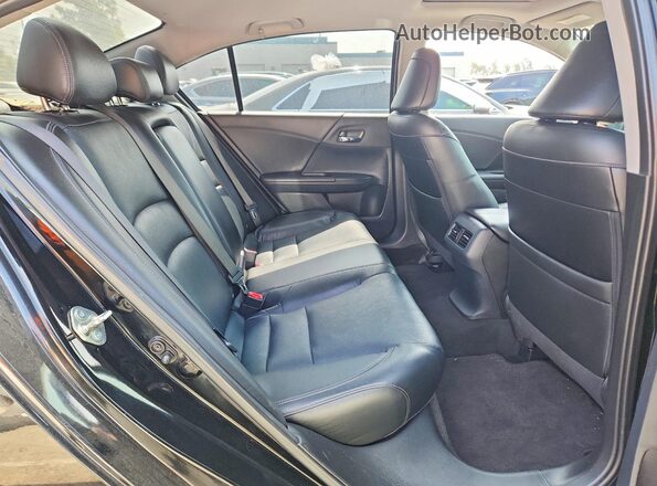 1HGCR3F81GA008258 2016 HONDA ACCORD Black Vista de los asientos traseros