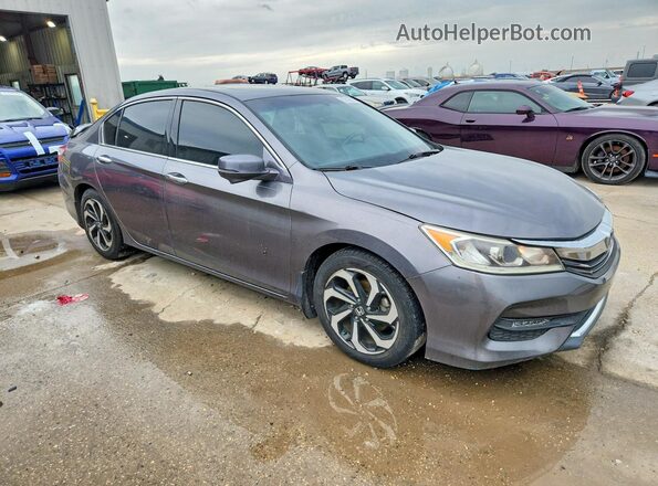 1HGCR3F81GA009698 2016 HONDA ACCORD Gray Front right