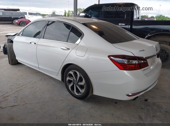 1HGCR3F81GA024752 2016 HONDA ACCORD Белый Задняя левая четверть