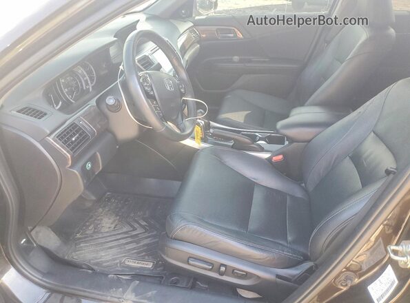 1HGCR3F82HA004155 2017 HONDA ACCORD Коричневый 