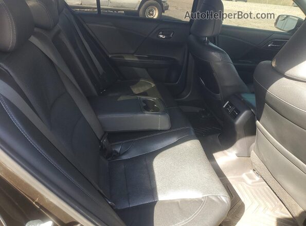 1HGCR3F82HA004155 2017 HONDA ACCORD Коричневый 