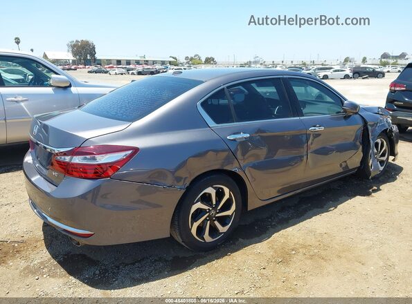 1HGCR3F83GA015423 2016 HONDA ACCORD Gray 