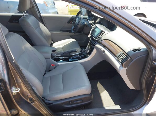 1HGCR3F83GA015423 2016 HONDA ACCORD Gray 