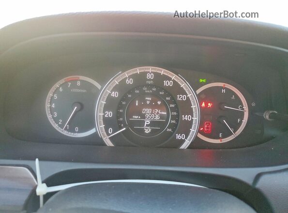 1HGCR3F83HA010045 2017 HONDA ACCORD Silver Սարքավորումների վահանակի տեսք