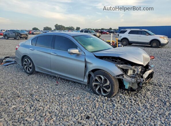 1HGCR3F83HA010045 2017 HONDA ACCORD Silver Առջևի աջ