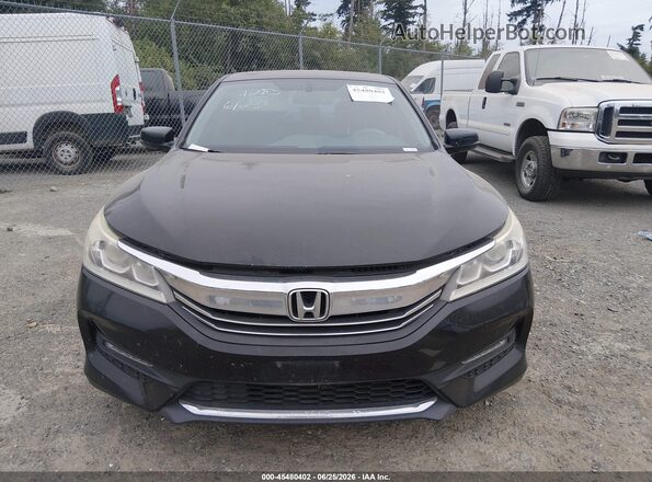 1HGCR3F84GA005161 2016 HONDA ACCORD Black Dashboard view