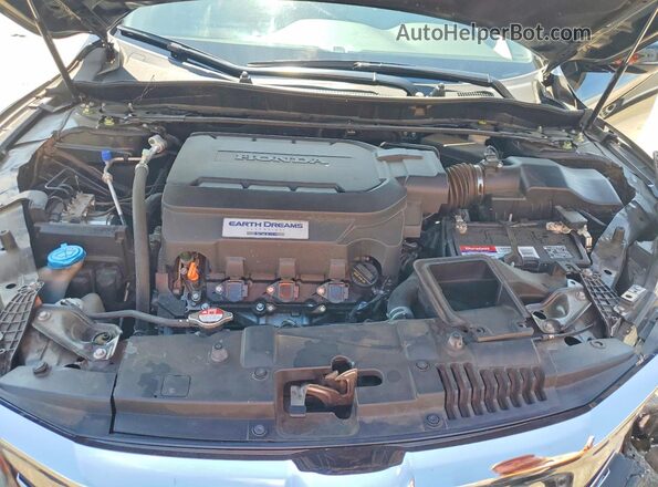 1HGCR3F86HA033237 2017 HONDA ACCORD Black Rear interior view