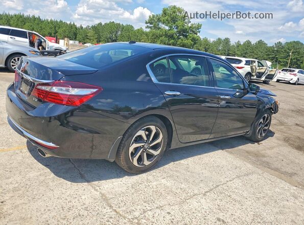 1HGCR3F86HA033237 2017 HONDA ACCORD Black Rear right