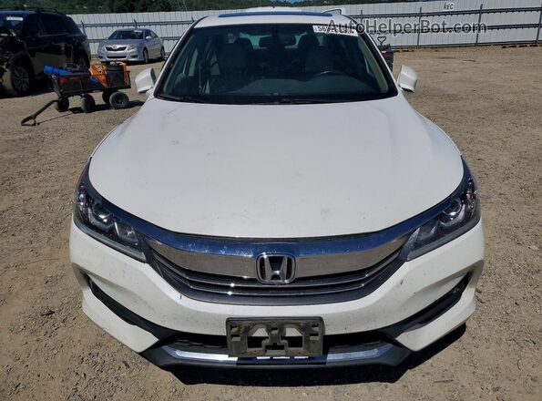 1HGCR3F87GA001346 2016 HONDA ACCORD White Դիմացի տեսք