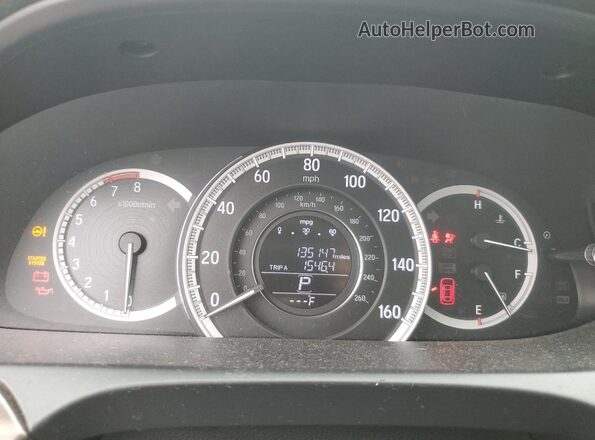 1HGCR3F87GA007535 2016 HONDA ACCORD Gray Vista del cuadro de instrumentos